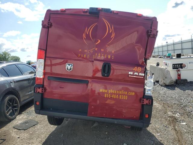 3C6LRVAG5NE100631 - 2022 RAM PROMASTER 1500 STANDARD წითელი ფოტო 6