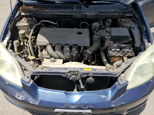 2T1KR32E74C262277 - 2004 TOYOTA COROLLA MA XR BLUE photo 11