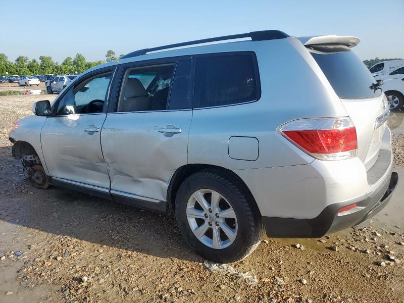 5TDZA3EH3CS024377 - 2012 TOYOTA HIGHLANDER BASE Gümüş fotoğraf 2