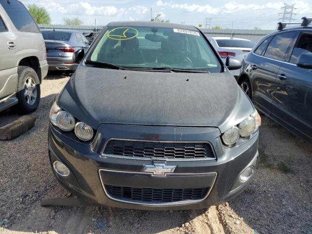 1G1JE5SB6F4133812 - 2015 CHEVROLET SONIC LTZ GRAY photo 5