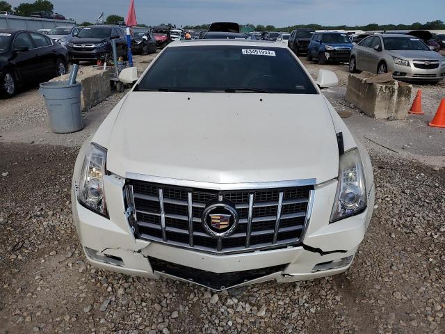 1G6DJ1E36D0108915 - 2013 CADILLAC CTS PERFORMANCE COLLECTION WHITE photo 5