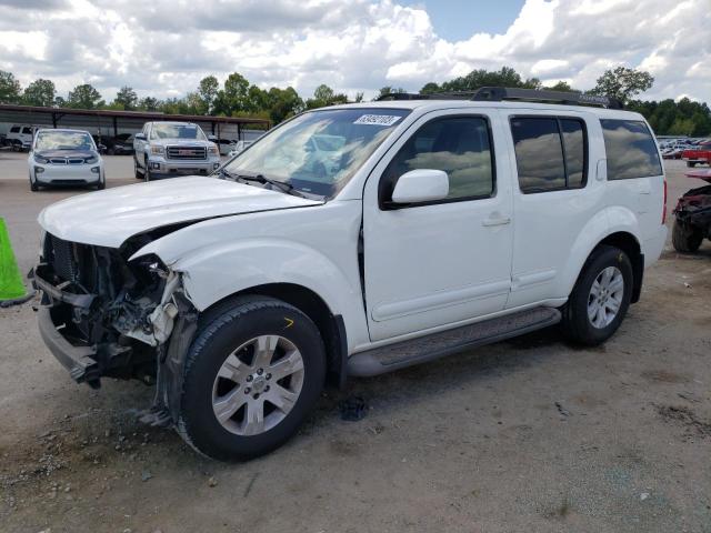 5N1AR18U36C628869 - 2006 NISSAN PATHFINDER LE WHITE photo 1