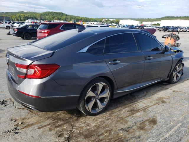 1HGCV1F90JA203560 - 2018 HONDA ACCORD TOURING GRAY photo 3