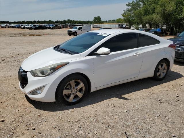 KMHDH6AH4EU024024 - 2014 HYUNDAI ELANTRA CO GS WHITE photo 1