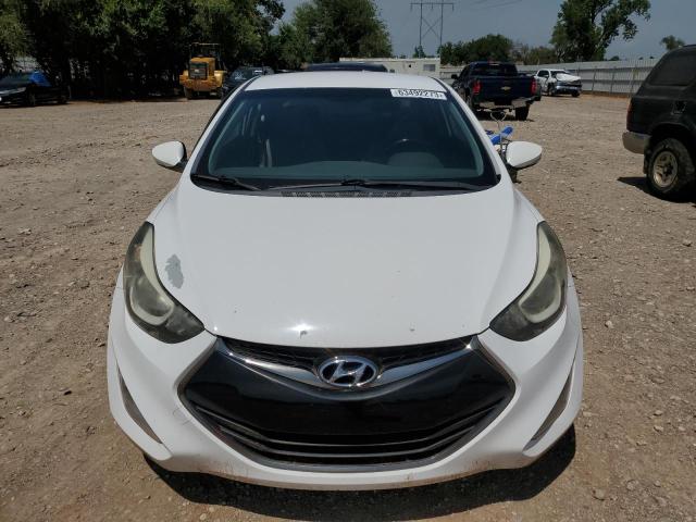 KMHDH6AH4EU024024 - 2014 HYUNDAI ELANTRA CO GS WHITE photo 5