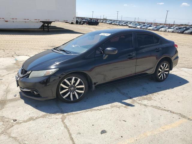 2HGFB2F94FH533996 - 2015 HONDA CIVIC EXL შავი ფოტო 1