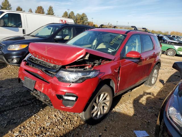 SALCR2BG2GH627442 - 2016 LAND ROVER DISCOVERY HSE BURGUNDY photo 2