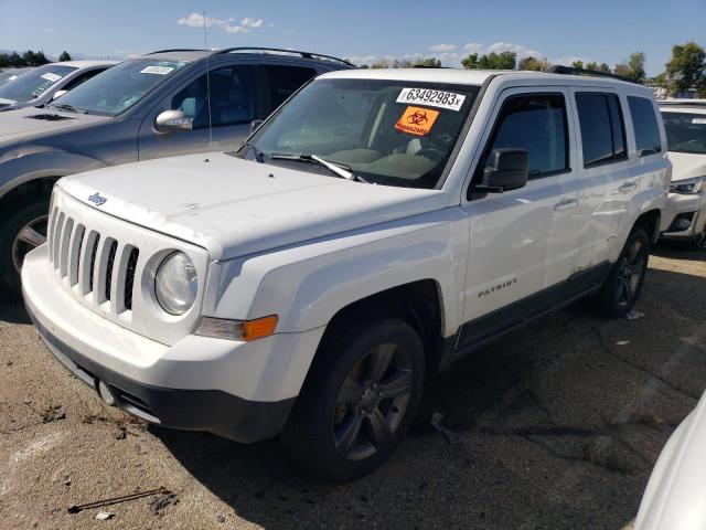 1C4NJRFB7FD184466 - 2015 JEEP PATRIOT LATITUDE WHITE photo 1