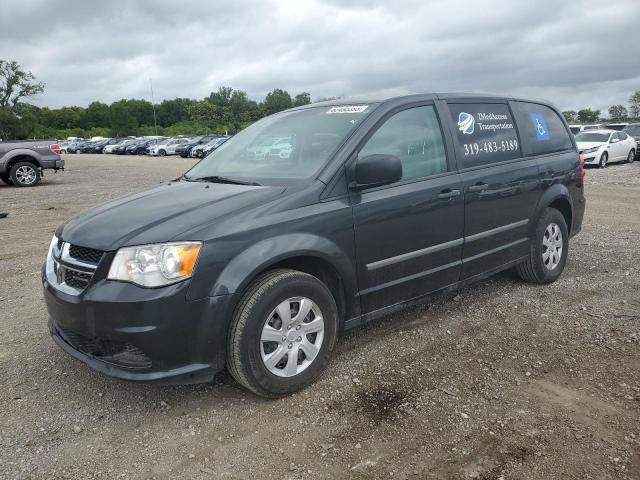 2D4RN1AG2BR791587 - 2011 DODGE GRAND CARA C/V CHARCOAL photo 1