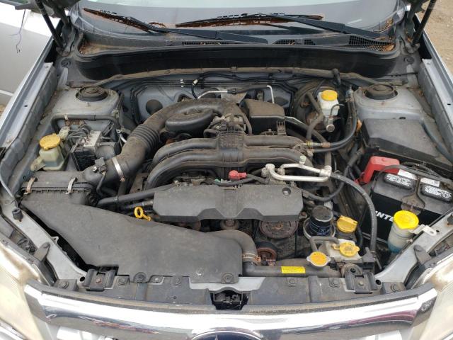 JF2SHADC2BH765325 - 2011 SUBARU FORESTER 2.5X PREMIUM 银色 照片 12