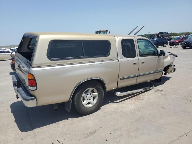 5TBRT34154S451312 - 2004 TOYOTA TUNDRA ACCESS CAB SR5 BEIGE photo 3