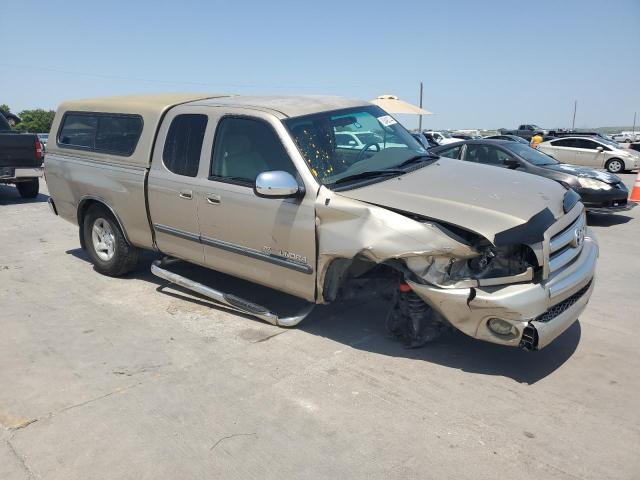 5TBRT34154S451312 - 2004 TOYOTA TUNDRA ACCESS CAB SR5 BEIGE photo 4