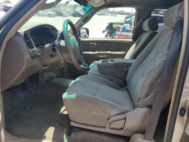 5TBRT34154S451312 - 2004 TOYOTA TUNDRA ACCESS CAB SR5 BEIGE photo 7