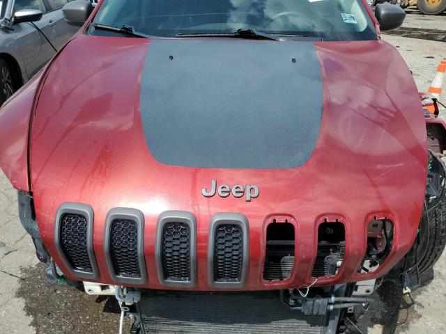 1C4PJMBS7EW160463 - 2014 JEEP CHEROKEE TRAILHAWK RED photo 12