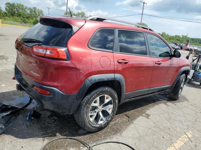1C4PJMBS7EW160463 - 2014 JEEP CHEROKEE TRAILHAWK RED photo 3