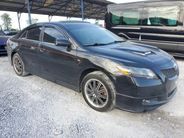 4T1BK46KX7U556592 - 2007 TOYOTA CAMRY LE BLACK photo 4