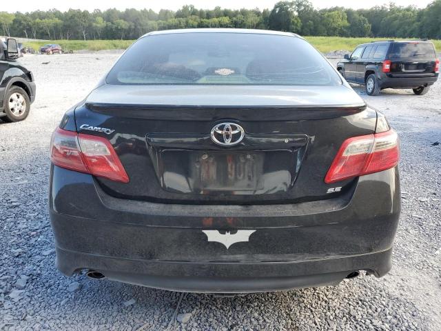 4T1BK46KX7U556592 - 2007 TOYOTA CAMRY LE BLACK photo 6