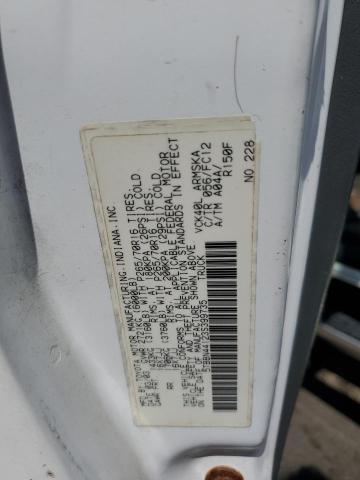 5TBBN44123S399735 - 2003 TOYOTA TUNDRA ACCESS CAB SR5 WHITE photo 12