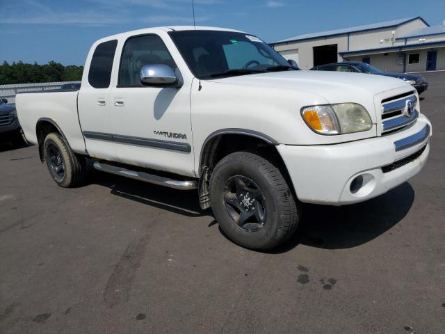 5TBBN44123S399735 - 2003 TOYOTA TUNDRA ACCESS CAB SR5 WHITE photo 4