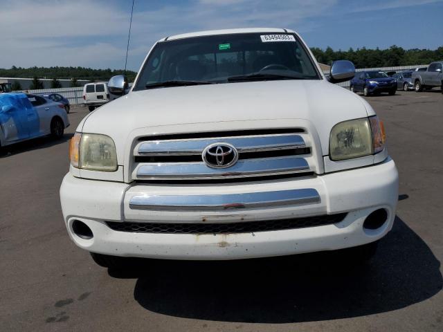 5TBBN44123S399735 - 2003 TOYOTA TUNDRA ACCESS CAB SR5 WHITE photo 5