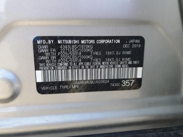 JA4AR3AU9LU020624 - 2020 MITSUBISHI OUTLANDER ES Boz foto 13