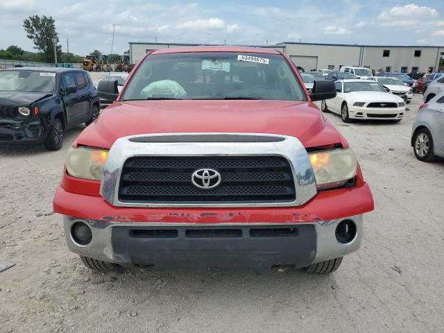5TFBV54127X019869 - 2007 TOYOTA TUNDRA DOUBLE CAB SR5 RED photo 5