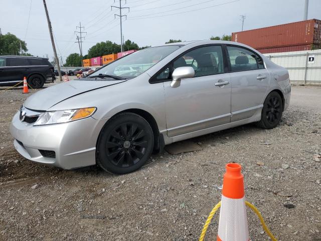19XFA1F95AE043597 - 2010 HONDA CIVIC EXL ვერცხლისფერი ფოტო 1