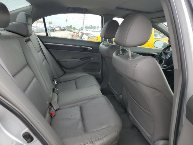 19XFA1F95AE043597 - 2010 HONDA CIVIC EXL ვერცხლისფერი ფოტო 10