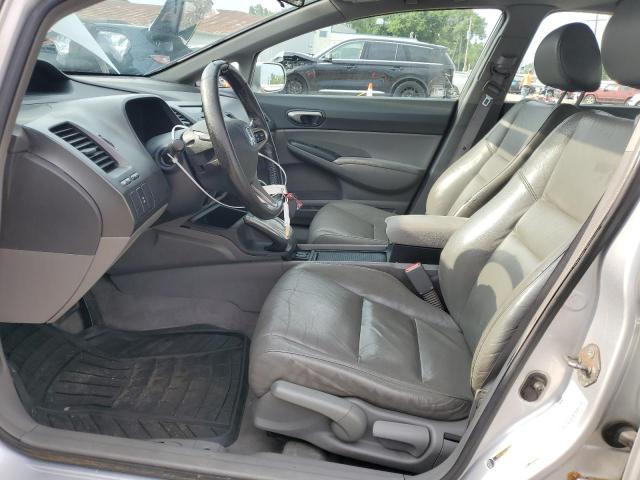 19XFA1F95AE043597 - 2010 HONDA CIVIC EXL ვერცხლისფერი ფოტო 7