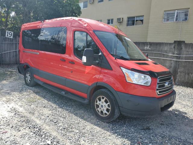 1FBZX2CG4GKA67355 - 2016 FORD TRANSIT T-350 RED photo 4