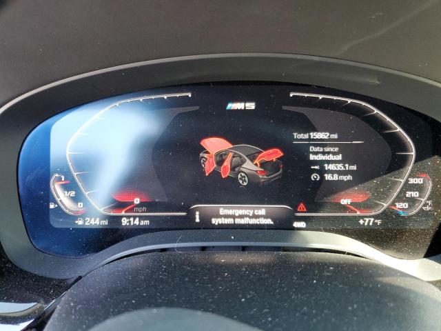 WBSJF0C08LCE19078 - 2020 BMW M5 BASE WHITE photo 9