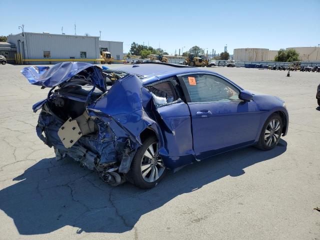 1HGCS12838A012313 - 2008 HONDA ACCORD EXL ლურჯი ფოტო 3