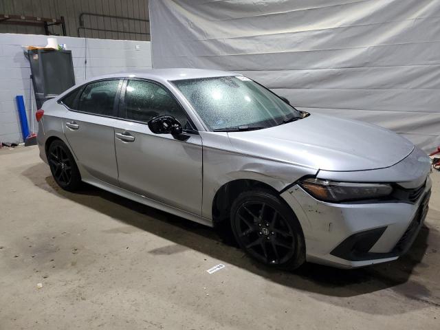 2HGFE2F57PH511495 - 2023 HONDA CIVIC SPORT SILVER photo 4