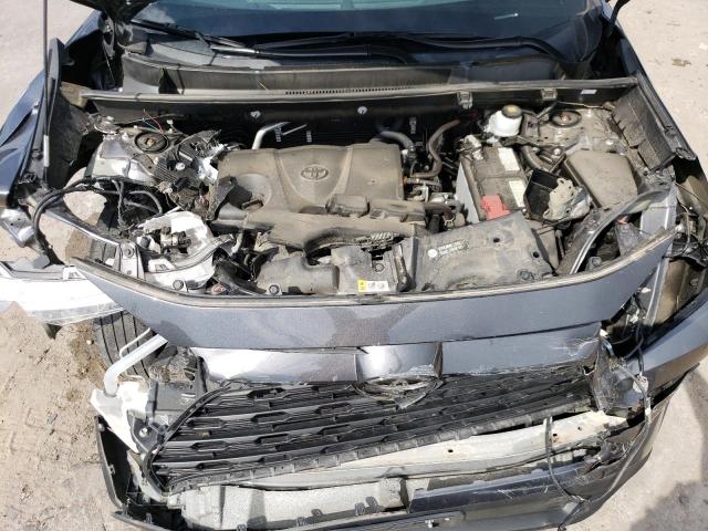 2T3P1RFV9MC165762 - 2021 TOYOTA RAV4 XLE GRAY photo 12