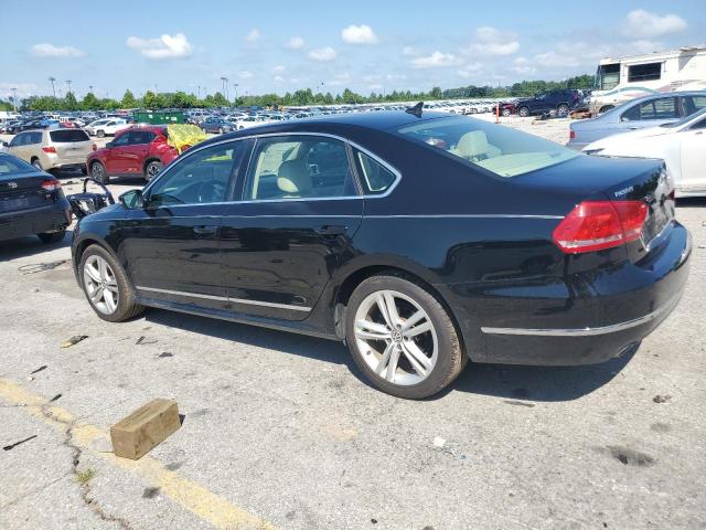 1VWCN7A37EC059971 - 2014 VOLKSWAGEN PASSAT SEL Черный фото 2