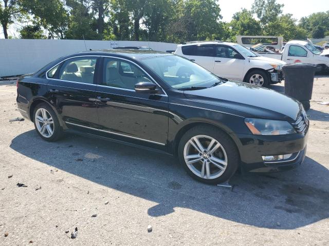 1VWCN7A37EC059971 - 2014 VOLKSWAGEN PASSAT SEL Черный фото 4