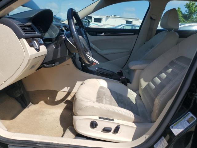 1VWCN7A37EC059971 - 2014 VOLKSWAGEN PASSAT SEL Черный фото 7