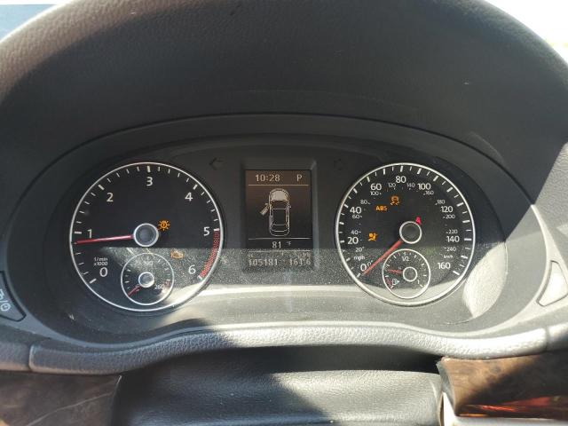 1VWCN7A37EC059971 - 2014 VOLKSWAGEN PASSAT SEL Черный фото 9