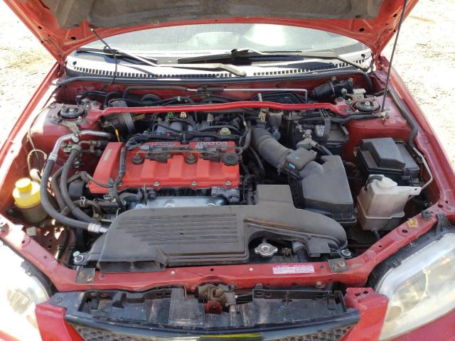 JM1BJ245421628518 - 2002 MAZDA PROTEGE PR5 红色 照片 11