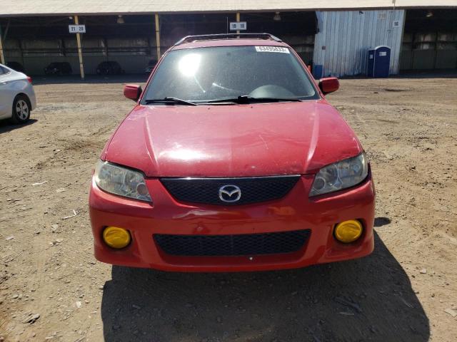 JM1BJ245421628518 - 2002 MAZDA PROTEGE PR5 红色 照片 5