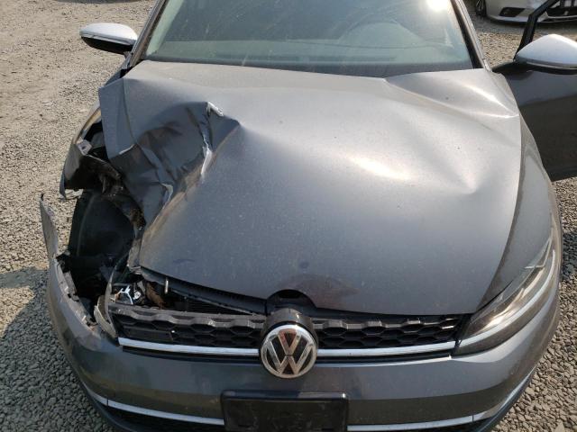 3VWM17AU7KM514725 - 2019 VOLKSWAGEN GOLF ALLTR S GRAY photo 11