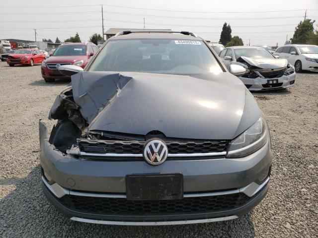 3VWM17AU7KM514725 - 2019 VOLKSWAGEN GOLF ALLTR S GRAY photo 5