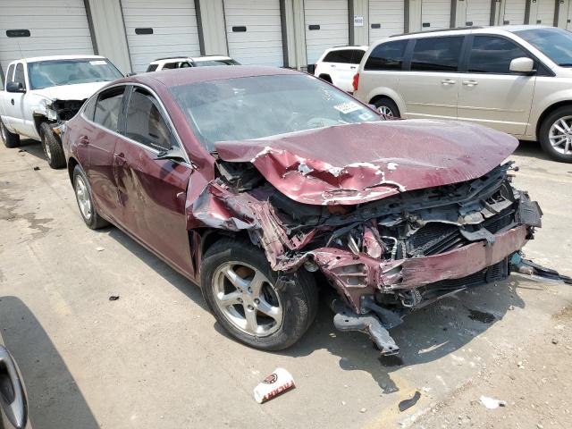 1G1ZB5ST3GF278624 - 2016 CHEVROLET MALIBU LS MAROON photo 4