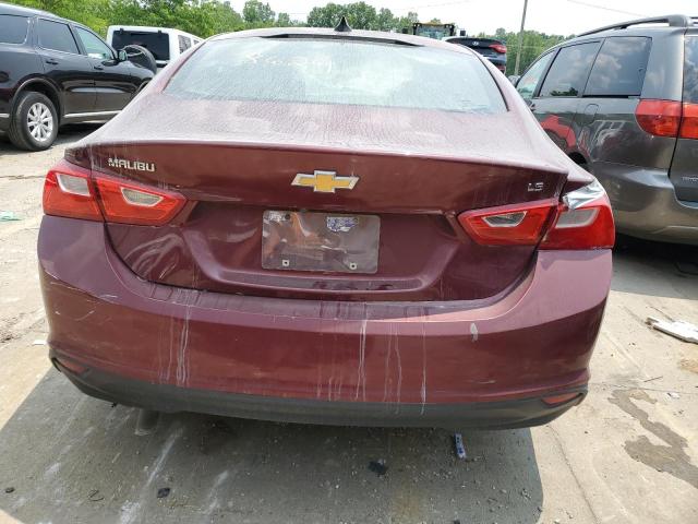 1G1ZB5ST3GF278624 - 2016 CHEVROLET MALIBU LS MAROON photo 6