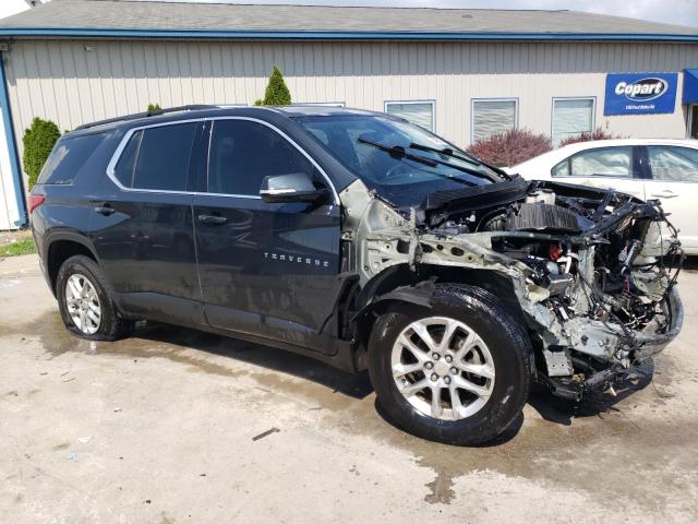 1GNEVGKW6KJ245195 - 2019 CHEVROLET TRAVERSE LT 黑色 照片 4