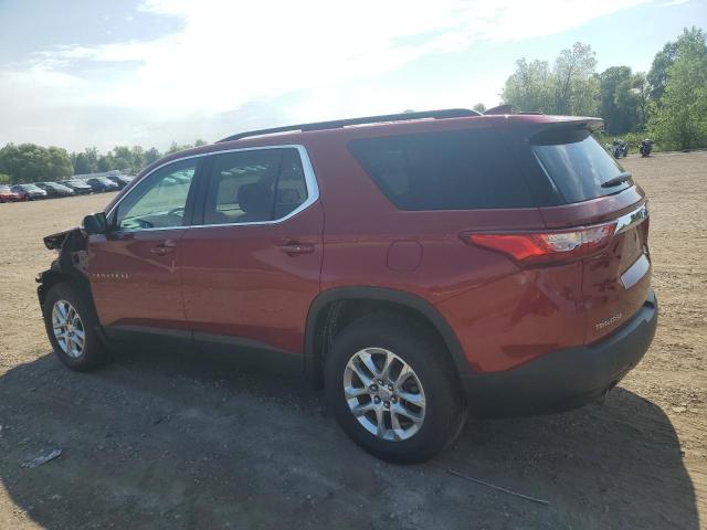 1GNERGKW7KJ291834 - 2019 CHEVROLET TRAVERSE LT RED photo 2