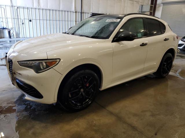ZASPAKBN0L7C76309 - 2020 ALFA ROMEO STELVIO TI WHITE photo 1