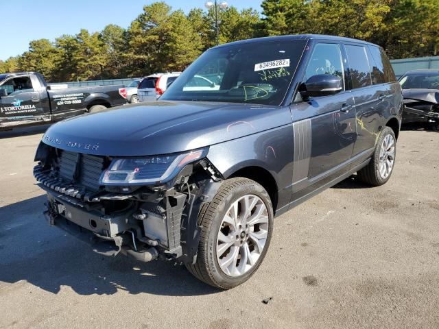 SALGS2RKXLA409588 - 2020 LAND ROVER RANGE ROVE HSE BLACK photo 2