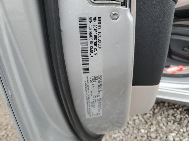 2C4RC1BG7RR172379 - 2024 CHRYSLER PACIFICA TOURING L Արծաթագույն լուսանկար 13