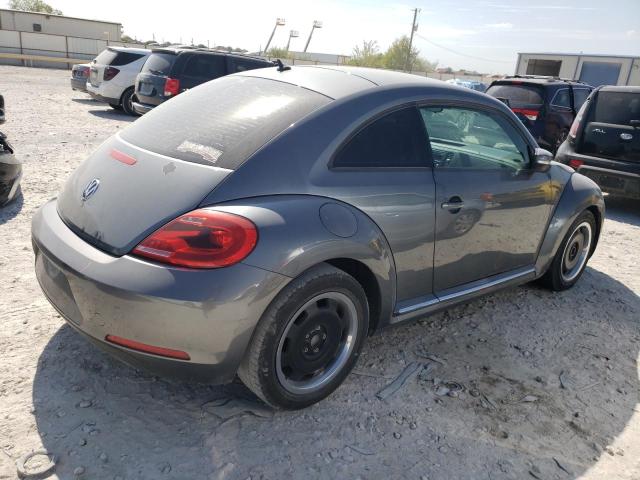 3VWJP7AT8CM606596 - 2012 VOLKSWAGEN BEETLE GRAY photo 3